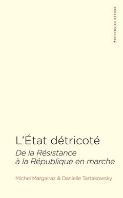 Cover of the book L'état détricoté