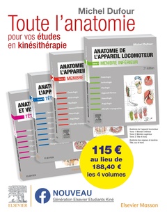 Cover of the book Anatomie de l'appareil locomoteur. Anatomie des organes et des viscères. Pack des 4 tomes