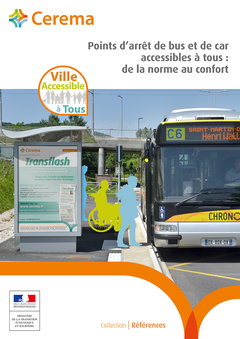 Couverture de l’ouvrage Points d'arrêt de bus et de car accessibles à tous