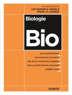 Couverture de l’ouvrage Biologie - Les manuels visuels pour la Licence