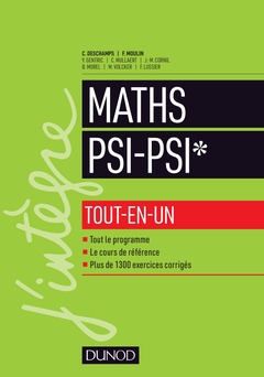 Couverture de l’ouvrage Mathématiques tout-en-un PSI / PSI*