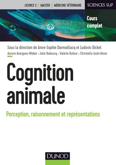 Couverture de l’ouvrage Cognition animale - Perception, raisonnement et représentations