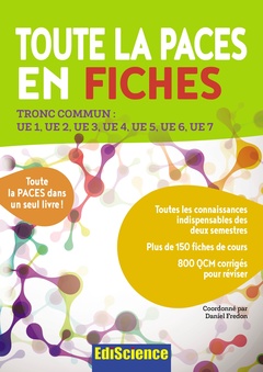 Cover of the book Toute la PACES en fiches - Tronc commun : UE1, UE2, UE3, UE4, UE5, UE6, UE7