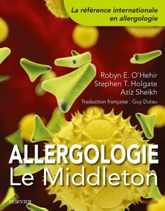 Couverture de l’ouvrage Allergologie : le Middleton