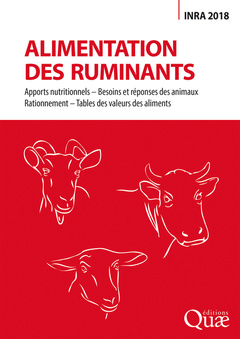 Couverture de l’ouvrage Alimentation des ruminants