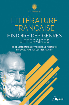 Couverture de l’ouvrage Littérature française - Histoire des genres littéraires