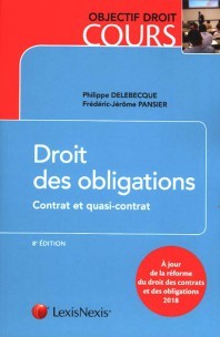 Cover of the book droit des obligations contrat et quasi-contrat