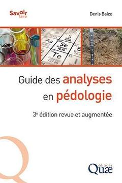 Couverture de l’ouvrage Guide des analyses en pédologie
