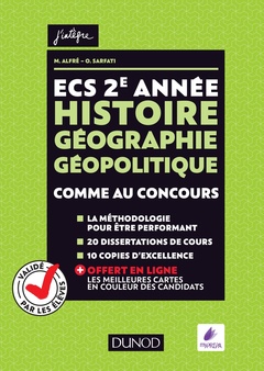 Couverture de l’ouvrage ECS 2e année - Histoire Géographie Géopolitique - Comme au concours !