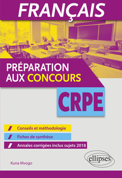 Couverture de l’ouvrage Français - Préparation aux concours CRPE