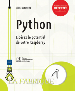 Couverture de l’ouvrage Python - Libérez le potentiel de votre Raspberry Pi