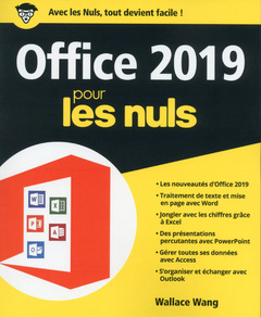 Couverture de l’ouvrage Office 2019 pour les Nuls