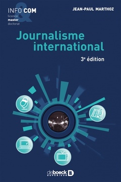 Couverture de l’ouvrage Journalisme international