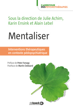 Cover of the book Mentaliser en contexte pédopsychiatrique