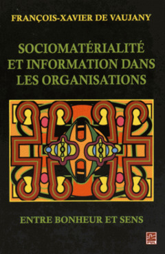 Couverture de l’ouvrage SOCIOMATERIALITE ET INFORMATION DANS LES ORGANISATIONS