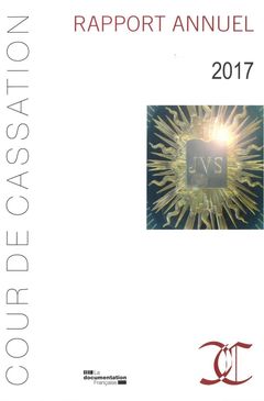 Couverture de l’ouvrage Rapport annuel 2017 de la cour de cassation
