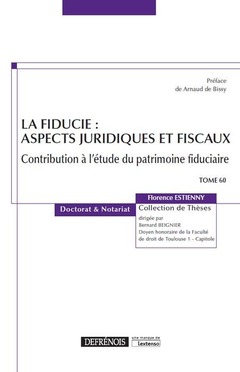 Cover of the book LA FIDUCIE : ASPECTS JURIDIQUES ET FISCAUX