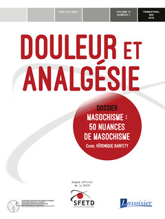 Cover of the book Douleur et Analgésie Vol. 31 N°1 - Mars 2018