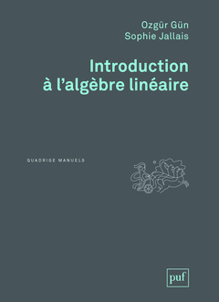 Cover of the book Introduction à l'algèbre linéaire