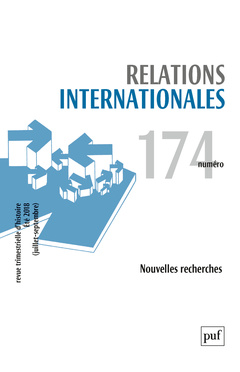 Couverture de l’ouvrage Relations internationales 2018, n  174