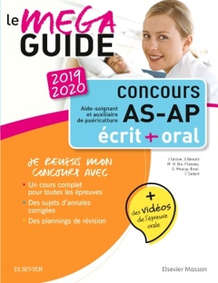 Cover of the book Le méga-guide - concours aide-soignant et auxiliaire de puériculture 2019/2020