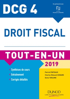 Cover of the book DCG 4 - Droit fiscal - Tout-en-Un - 2019