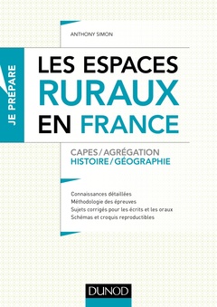 Cover of the book Les espaces ruraux en France - Capes et Agrégation - Histoire-Géographie