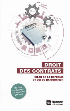 Cover of the book Droit des contrats