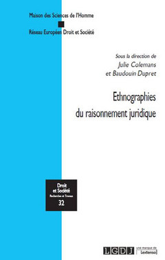 Cover of the book ETHNOGRAPHIES DU RAISONNEMENT JURIDIQUE