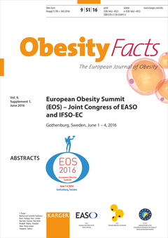 Couverture de l’ouvrage European Obesity Summit (EOS) - Joint Congress of EASO and IFSO-EC