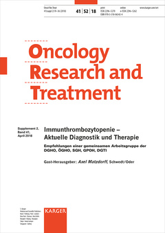 Couverture de l’ouvrage Immunthrombozytopenie - Aktuelle Diagnostik und Therapie