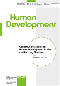 Cover of the book Collective Strategies for Human Development in War and Its Long Shadow