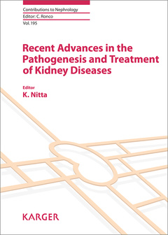 Couverture de l’ouvrage Recent Advances in the Pathogenesis and Treatment of Kidney Diseases