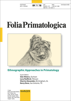 Cover of the book Ethnographic Approaches in Primatology