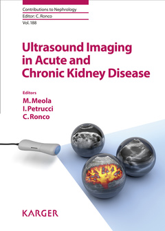 Couverture de l’ouvrage Ultrasound Imaging in Acute and Chronic Kidney Disease
