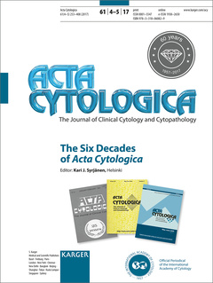Couverture de l’ouvrage The Six Decades of Acta Cytologica