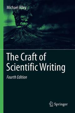 Couverture de l’ouvrage The Craft of Scientific Writing