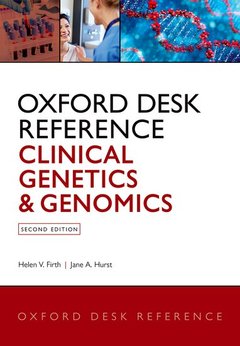 Couverture de l’ouvrage Oxford Desk Reference: Clinical Genetics and Genomics