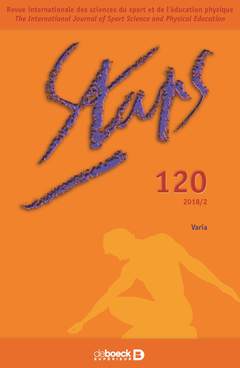 Cover of the book Staps 2018/2 - Varia