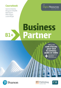 Couverture de l’ouvrage BUSINESS PARTNER B1+ MANUEL & RESSOURCES WEB