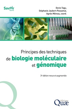 Cover of the book Principes des techniques de biologie moléculaire et génomique