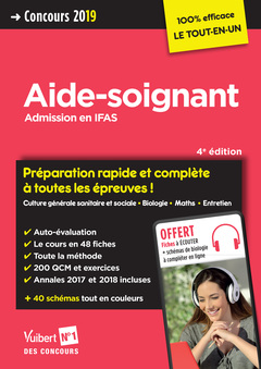 Cover of the book Concours Aide-soignant - Admission en IFAS - Préparation rapide et complète à toutes les épreuves