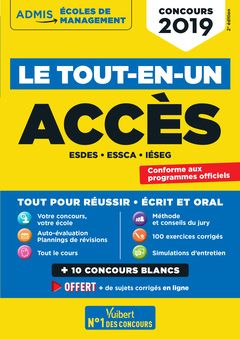 Cover of the book Concours ACCES - Le Tout-en-un