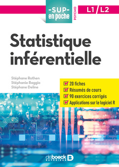 Cover of the book Statistique inférentielle