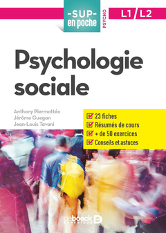 Cover of the book Psychologie sociale