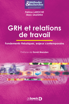 Couverture de l’ouvrage GRH et relations de travail