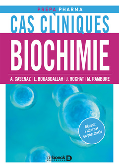 Cover of the book Cas cliniques en biochimie