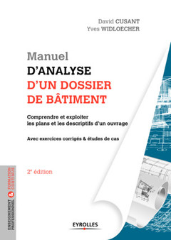 Cover of the book Manuel d'analyse d'un dossier de bâtiment