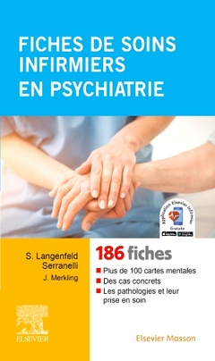 Cover of the book Fiches de soins infirmiers en psychiatrie