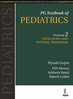 Couverture de l’ouvrage PG Textbook of Pediatrics 